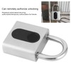 Smart Padlock Fingerprint Bluetooth APP Lock IP65 Waterproof AntiTheft for