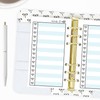 Personal Heart Checklist Planner Insert Refill, 3.74" x 6.73" /