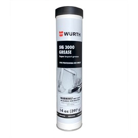 AquaNation Listing for Wurth SIG 3000 Super Impact Grease 14 oz (397g) – High-Pressure, High-Temp Synthetic Grease – Clay-Based, Non-Melting Formula – Part No. 8890402 Pack of 2