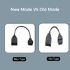 TIMEJONS OBD1 12 Pins to OBD2 16 Pins Scanner Diagnostic