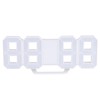 3D LED Digital Clock Bedroom Desktop Snooze Alarm Clock Home