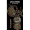 AZB Tactical Vest Phone Holder with Accessory Bag, Universal Phone