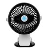 Portable Mini USB Table Fan Rechargable Battery Clip On Desk