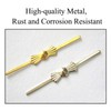 TopHomer 100-Pack Chandelier Connector Clip Chandelier Bowtie Pin Replacement Light