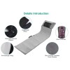 Full Body Electric Massage Mat w/Heat Vibration Massage Pad Cushion