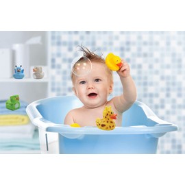 Surtido de patos de goma para niños, regalos de baño de cumpleaños, baby shower, incentivos en el aula, actividades de verano en la playa y en la piscina, 2 pulgadas (paquete de 12)