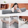 M Mute Touch Cylindrical Bolster Pillow Long Body Pillow Side