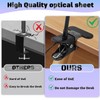 10X Magnifying Glass with Light, Clip on Mganifier with Light,