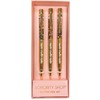 Alpha Sigma Alpha Sorority Glitter Pen Set