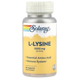 Solaray L-Lysine, 90 Tablets