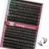 Mayhug Lash Clusters 320pcs 60D DIY Eyelash Extension D Curl
