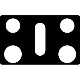 StoveGuard USA-Made, Custom Designed Precision Cut Stove Cover for Gas Stove Top, Premium 6x Thicker Heavy-Duty Whirlpool Gas Range, Mod# WEGA25H0HN