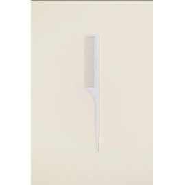 Pony Pick Pro Glow Comb, Precision Hair Parting Comb for Sleek Styles | White Tail for Sectioning, Smoothing & Detailing | For All Hair Types, Fine to Textured