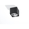 SOLLUX lighting Blake Ceiling Light Black L: 12, B: 12,