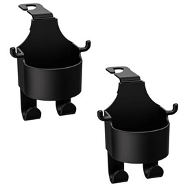 Lovgrin Gancho Multifuncional para Respaldo de Asiento de Automóvil, Nuevo 2024, Gancho 3 en 1 para Asiento Trasero de Automóvil, Portavasos para Automóvil, Apto para Vehículos Universales (2)