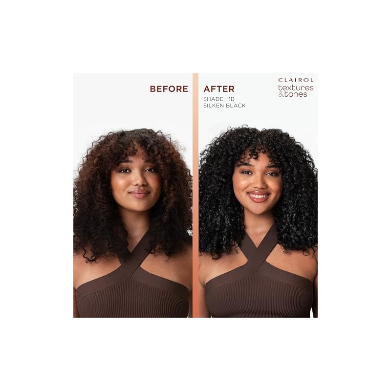 Clairol Clairol Textures & Tones Permanent Hair Dye, 2BB Midnight