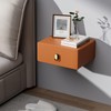 VICITON Modern Floating Nightstand with Solid Wood Drawer, Wall Mounted