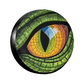 Dragon Eye Spare Tire Cover Wheel Protectors Weatherproof Sun Protection Covers Universal for SUV Jeep Travel Trailer 15"