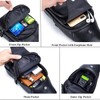 Leather Sling Bag Men Chest Shoulder Backpack Crossbody Bag with