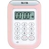 タニタ キッチン 勉強 学習 タイマー 防水 マグネット付き 100分 ピンク TD-378