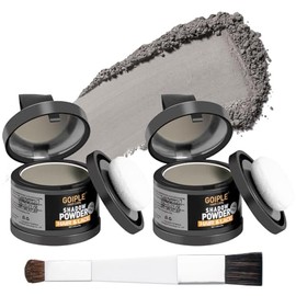 Polvo Recubrimiento de Raz para Mujeres - Polvo Rayita Gris Claro para Manchas Calvas, Cejas, Lnea de Barba, Fibras de Cabello Rubio Claro para...    
