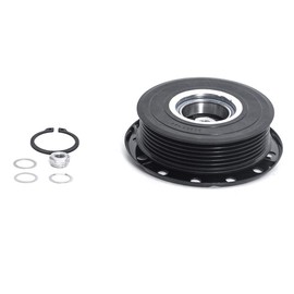 FKG AC Compressor Clutch Assembly Repair Kit CO 11023C 5058228AE Fit for 2007-2008 Dodge Caliber 1.8L 2.0L 2.4L, 2007-2008 Jeep Compass 2.0L 2.4L, 2007-2008 Jeep Patriot 2.0L 2.4L