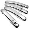 eLoveQ 4 Chrome Door Handle Covers for Nissan ALTIMA 2007-2013