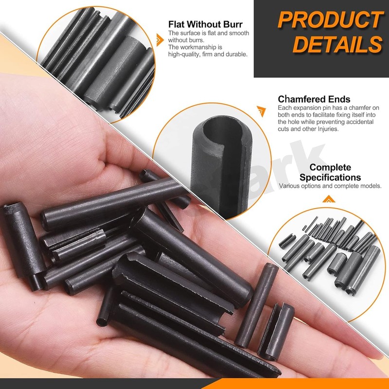 Tension Pin Hollow Cotter Pins Hollow Spring Pins Manganese Steel