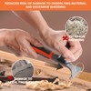 Premium Ergonomic Carbide Scraper,2-1/2",Scraper Tool for Removing Varnish, Paint, Glue,