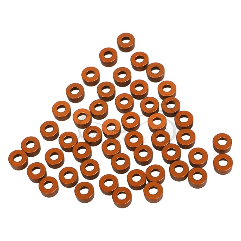 Unbranded Orange Engine Bolt Topper Caps Cover For Harley Touring