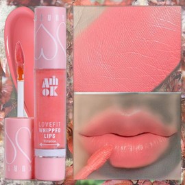 Amiok Natural Tint Effect Moist Love Fit Whipping Lips Tint M127 Coralize 1pc / 아미옥 자연스러운 틴트효과 촉촉함 러브핏 휘핑 립스 틴트 M127코랄라이즈 1개
