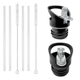 Homefantasy Replacement Lid Drinking Bottle, Drinking Bottles Replacement Parts, Original Replacement Parts – Standard Mouth Water Bottle Lid for 500 ml / 750 ml / 1 L – Water Bottle Lid