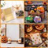 Bcautay 1000pcs Halloween Pumpkin Stickers, Halloween Sticker