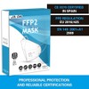 FFP2 Face Masks UK Certified Pack of 25 - Flat
