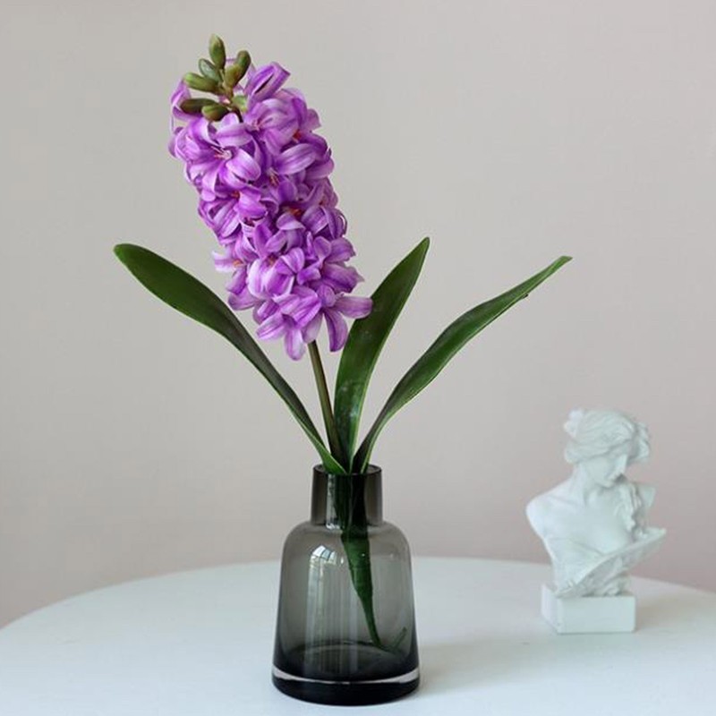 2pcs Artificial Hyacinth Orientalis Bouquets Beautiful High Simulation Flower Branch