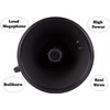 Uzi High Power Loud Big Megaphone 50W, Bluetooth, Real Siren,