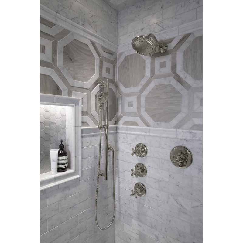 KOHLER 72773-AF Artifacts Single-Function Showerhead 2.5 Gpm, Vibrant French Gold