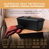 KUHA Cast Iron Bread Loaf Pan with Lid + Heat