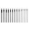 ECSiNG 15Pcs Hollow Hole Punch Leather Hole Punch Set Stainless