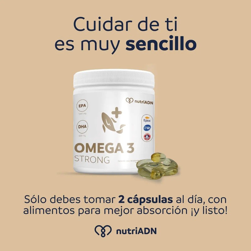 Omega 3 Strong Platinum Aceite De Pescado 2800 Mg 120