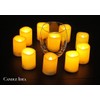 Flameless Votive Candles With Remote Control and Timer Bulk Set