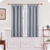 MRTREES Light Grey Blackout Curtains for Bedroom, 2 Panels Thermal