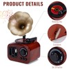 ZLLkeji Music Box Retro Turntable Wind-Up Music Box Girls Gift