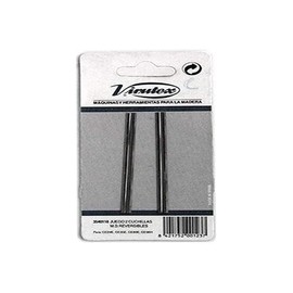 VIRUTEX Juego 2 3540118 Cuchillas MD Reversible 80 mm CE35