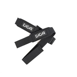 DIOA FITNESS Premium Lifting Straps – Heavy-Duty Wrist Support for Bodybuilding, Powerlifting & Weightlifting – Enhanced Grip Strength & Reduced Hand Fatigue (Black)