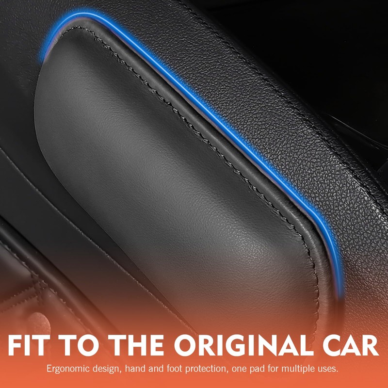 Shakas 2 PCS Car Door Armrest Pads, Elbow Booster Leg