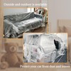 Hejo 6 Pack Extra Large Plastic Dust Sheets for Decorating