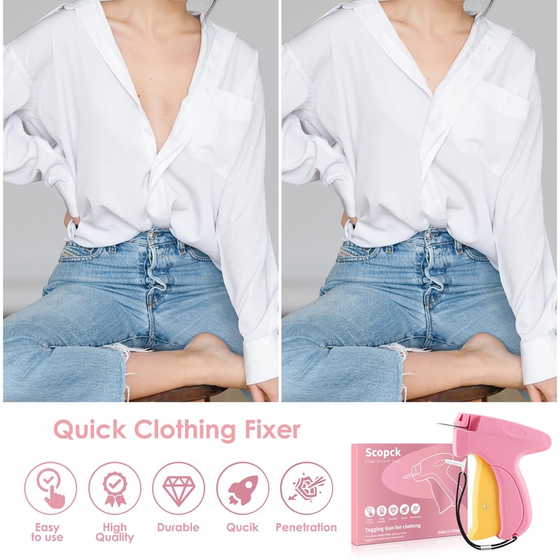 Stitch Gun for Clothes - Handheld Stitch Gun Quick Clothing