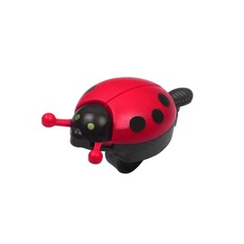AIU Bicycle Bell Cute Ladybird Bicycle Bell for Children Bicycle (Red)