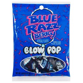 Blow Pop Charms Blow Pop Blue Razzberry Lollipop